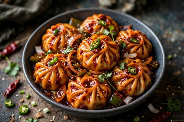 Chilly Momo Chicken