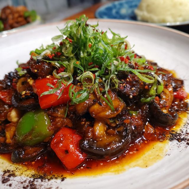 Mushroom Chilly