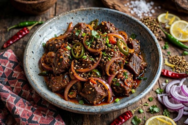 Mutton Sadeko