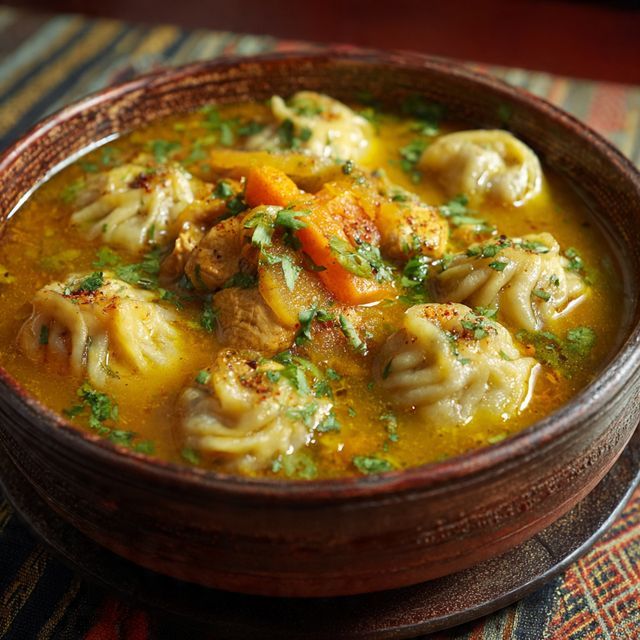 Jhol Momo Chicken