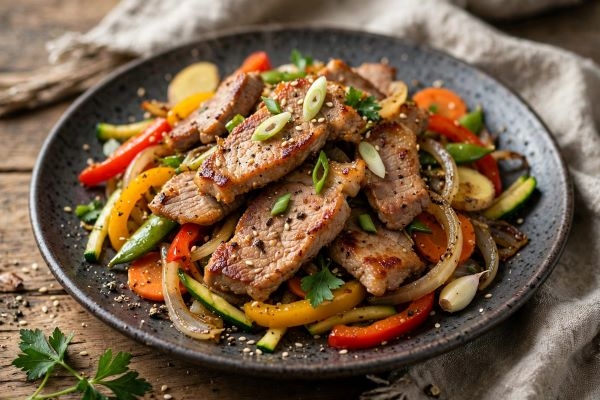 Pork Sauted