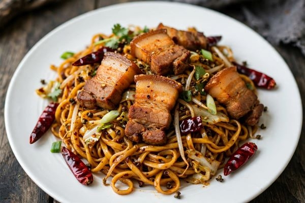 Szechwen Pork Chowmein