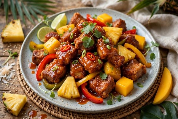 Tropical Pork Fry